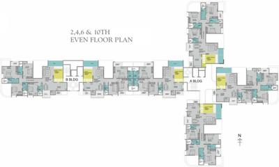 Project Image of 2000.0 - 6300.0 Sq.ft 3 BHK Apartment for buy in Mittal One Nation