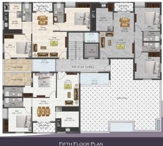 Project Image of 999.0 - 1263.0 Sq.ft 2 BHK Apartment for buy in Dolly Windsor Castle Phase 2