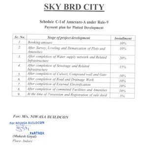 Project Image of 0.0 - 1000.0 Sq.ft Residential Plot Plot for buy in Niwasa Sky Brd City