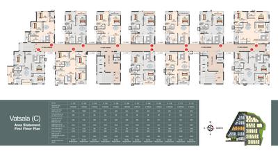 Project Image of 1041.0 - 1938.0 Sq.ft 2 BHK Apartment for buy in Vijay RVs Sai Vanamali