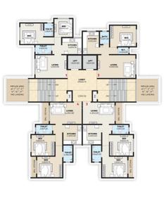 Project Image of 421.0 - 576.0 Sq.ft 1 BHK Apartment for buy in Sunrise Mahek Millennia