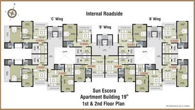 Project Image of 758.0 - 3750.0 Sq.ft 1 BHK Apartment for buy in Sun Escora Phase 1