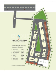 Project Image of 711.0 - 1074.0 Sq.ft 2 BHK Apartment for buy in Paras Heights