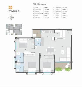 Project Image of 873.92 - 1591.55 Sq.ft 3 BHK Apartment for buy in Propritorship Pavilion Heights II