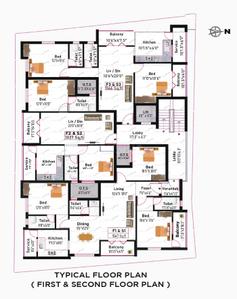 Project Image of 1027.0 - 1562.0 Sq.ft 2 BHK Apartment for buy in Alankar Horizon 2