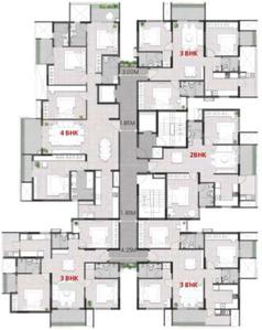 Project Image of 1462 Sq.ft 3 BHK Apartment / Flat for sale in Kambipura for Rs. 12427000