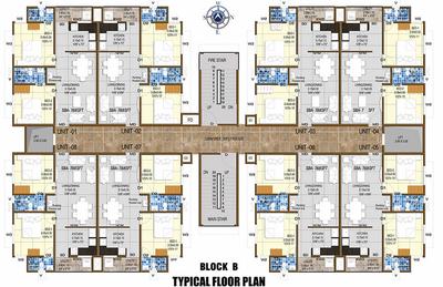 Project Image of 0.0 - 788.0 Sq.ft 2 BHK Apartment for buy in Confident Cygnus Block B
