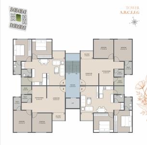 Project Image of 0.0 - 650.0 Sq.ft 2 BHK Apartment for buy in Akshar Vandan