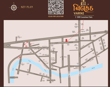 Project Image of 698.47 - 711.28 Sq.ft 2 BHK Apartment for buy in Khushi Nilkanth Varni