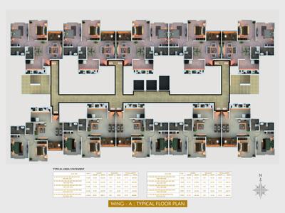 Project Image of 664.0 - 665.0 Sq.ft 2 BHK Apartment for buy in Yashraj Nakshatra