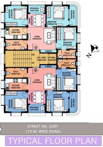 Project Image of 0.0 - 1250.0 Sq.ft 3 BHK Apartment for buy in Dev Anamika Co Operative Housing Society
