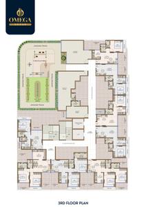 Project Image of 433.0 - 625.0 Sq.ft 1 BHK Apartment for buy in Omega Delight Heritage