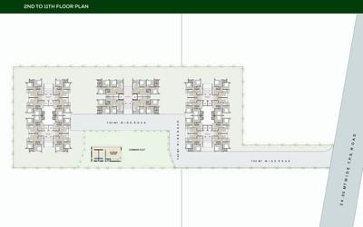 Project Image of 532.38 - 808.15 Sq.ft 2 BHK Apartment for buy in Royal Bagh E Farid Luxuria