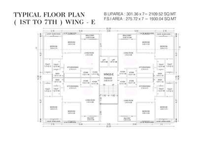 Project Image of 648.2 - 900.0 Sq.ft 2 BHK Apartment for buy in Aries Icon