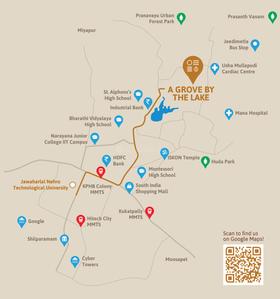 Project Image of 1539.0 - 2173.99 Sq.ft 3 BHK Apartment for buy in Manbhum A Grove By The Lake