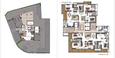 Project Image of 3760.0 - 4190.0 Sq.ft 4 BHK Apartment for buy in R Sandesh The Sky