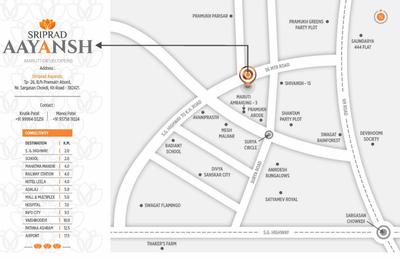 Project Image of 2100 Sq.ft 3 BHK Penthouse for sale in Sargasan for Rs. 16500000