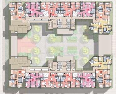 Project Image of 1563.0 - 1687.0 Sq.ft 3 BHK Apartment for buy in Bren Aspera