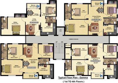 Project Image of 586.0 - 1151.0 Sq.ft 1 BHK Apartment for buy in Steps Stone HariSri