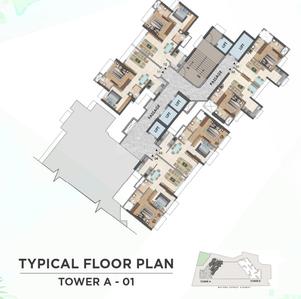 Project Image of 418.0 - 1256.0 Sq.ft 1 BHK Apartment for buy in Chandak GreenAiry