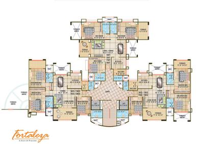 Project Image of 1100.0 - 1700.0 Sq.ft 2 BHK Apartment for buy in Raviraj Fortaleza Apartment