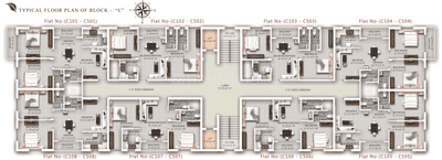 Project Image of 1115.0 - 1930.0 Sq.ft 2 BHK Apartment for buy in Dharma Raj