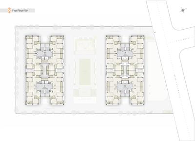 Project Image of 900.0 - 915.0 Sq.ft 3 BHK Apartment for buy in Omkar Parisar