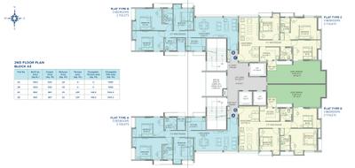 Project Image of 1036.0 - 2019.0 Sq.ft 3 BHK Apartment for buy in Morya Phase I