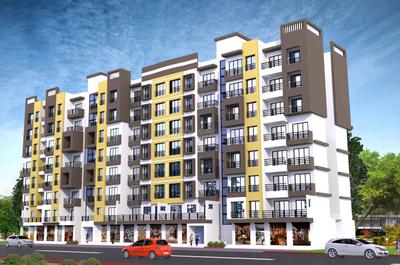 Project Image of 224.64 - 476.85 Sq.ft 1 RK Apartment for buy in Crystal Panvelkar Aangan
