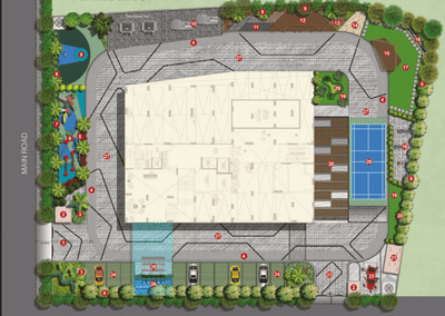 Project Image of 3247 Sq.ft 4 BHK Apartment / Flat for sale in Kondapur for Rs. 33119400