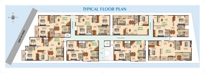 Project Image of 1020.0 - 1400.0 Sq.ft 2 BHK Apartment for buy in Karthik Pride