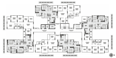 Project Image of 1200 Sq.ft 2.5 BHK Apartment / Flat for sale in Moshi for Rs. 7500000