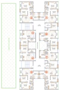 Project Image of 411.72 - 678.66 Sq.ft 1 BHK Apartment for buy in Roshan Milestone Wing D