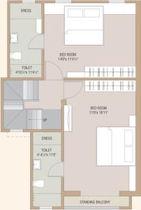 Project Image of 975.0 - 1134.0 Sq.ft 3 BHK Villa for buy in Value Auro Vista II