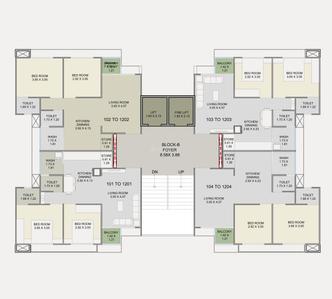 Project Image of 625.92 - 716.23 Sq.ft 2 BHK Apartment for buy in Maruti Sarthi Heights