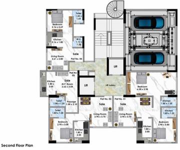 Project Image of 224.97 - 929.57 Sq.ft 1 BHK Apartment for buy in Mass Mondeal