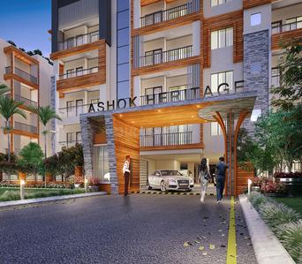 Project Image of 984.0 - 1386.0 Sq.ft 2 BHK Apartment for buy in Sri Aghoreswar Ashok Heritage