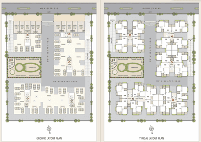 Project Image of 673.71 - 1335.48 Sq.ft 2 BHK Apartment for buy in Krishna Dharti Saket Icon