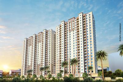 Project Image of 639.16 - 640.88 Sq.ft 2 BHK Apartment for buy in Nyati Exuberance IV