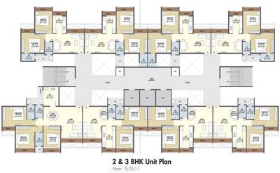 Project Image of 509.35 - 538.0 Sq.ft 2 BHK Apartment for buy in Sairama One World
