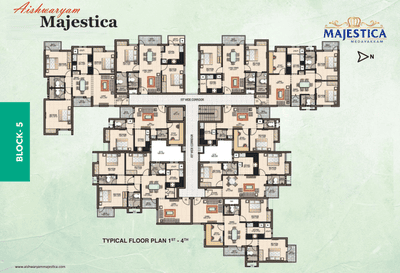 Project Image of 379.0 - 1488.0 Sq.ft 1 BHK Apartment for buy in Majestica