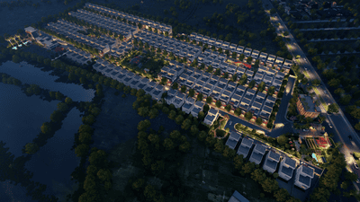 Indukuri Lake Shore Elevation 1