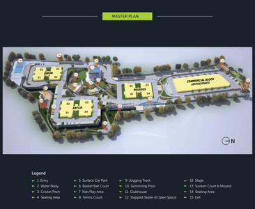 Project Image of 3720.0 - 4065.0 Sq.ft 4 BHK Duplex for buy in Sattva Magnificia