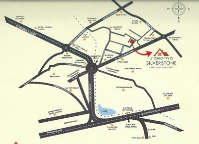 Project Image of 1079.0 - 1188.0 Sq.ft 2 BHK Apartment for buy in Saranya Silver Stone