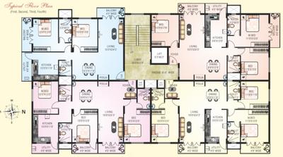 Project Image of 885.0 - 1580.0 Sq.ft 2 BHK Apartment for buy in Poonam Shaligram
