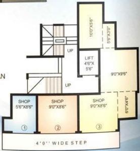 Project Image of 132.0 - 198.0 Sq.ft 1 RK Apartment for buy in Pratham Heights