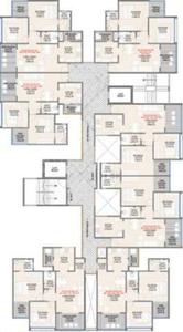 Project Image of 592.98 - 637.98 Sq.ft 2 BHK Apartment for buy in Shubh Meriton Towers