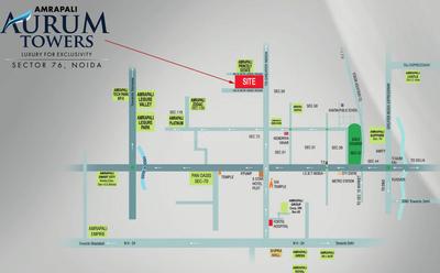 Project Image of 1070.0 - 2135.0 Sq.ft 2 BHK Apartment for buy in Amrapali Aurum Towers