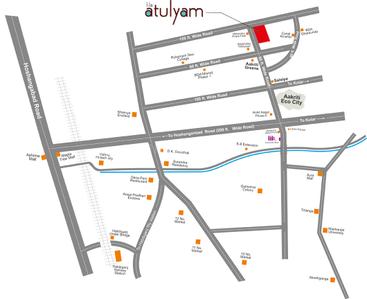 Project Image of 542.0 - 2176.0 Sq.ft 2 BHK Apartment for buy in Lila Atulyam Phase 1