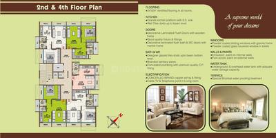 Project Image of 460.0 - 690.0 Sq.ft 1 RK Apartment for buy in Neelkanth Aangan